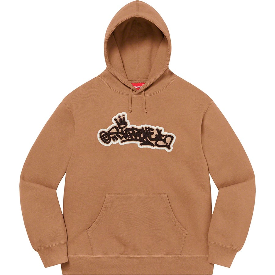 Details on Handstyle Hooded Sweatshirt Brown from spring summer
                                                    2021 (Price is $168)