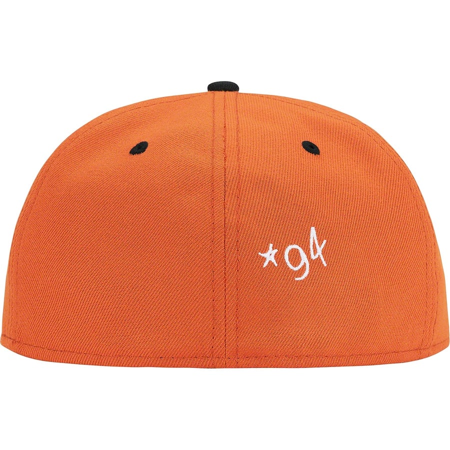 Details on Gonz Logo New Era Burnt Orange from spring summer
                                                    2021 (Price is $48)