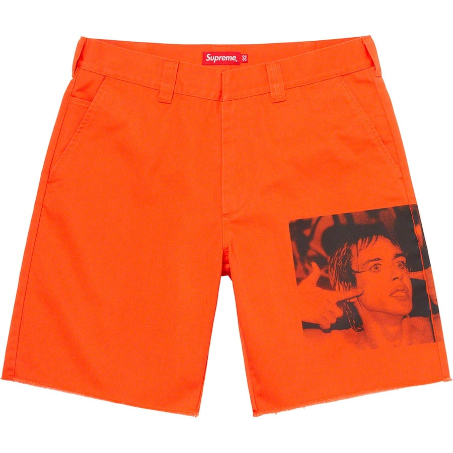 Details on Iggy Pop Work Short Orange from spring summer
                                                    2021 (Price is $128)