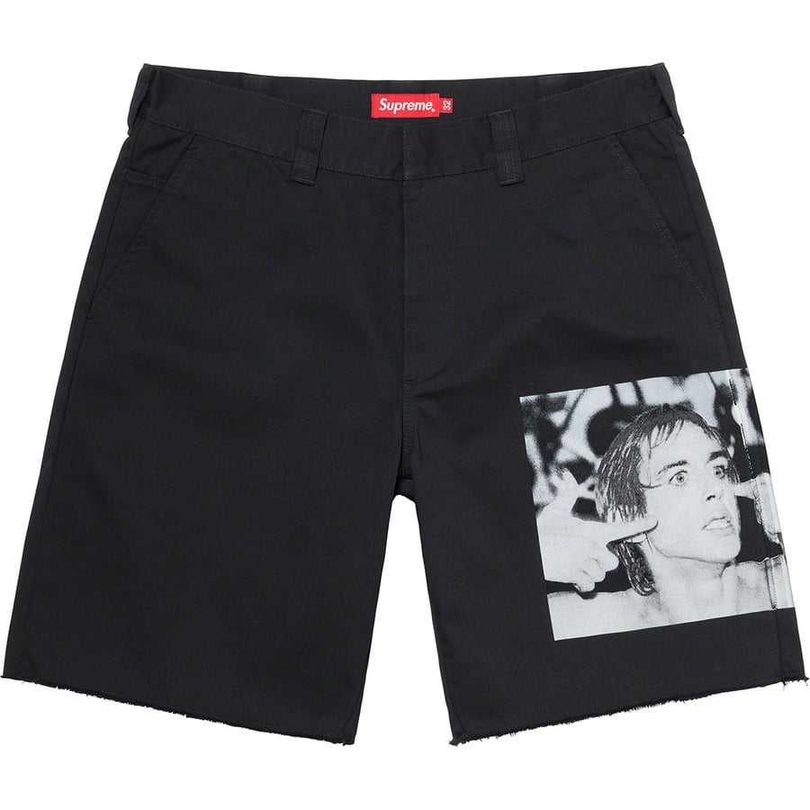 Details on Iggy Pop Work Short Black from spring summer
                                                    2021 (Price is $128)