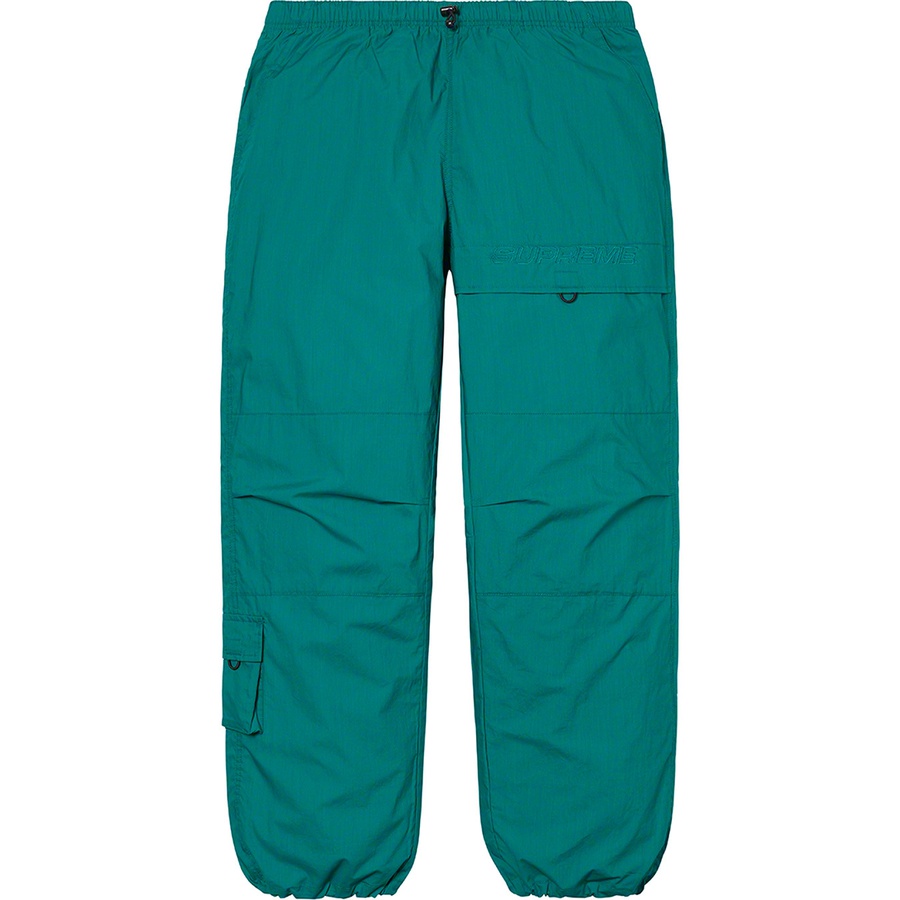 Details on Cotton Cinch Pant Teal from spring summer
                                                    2021 (Price is $138)