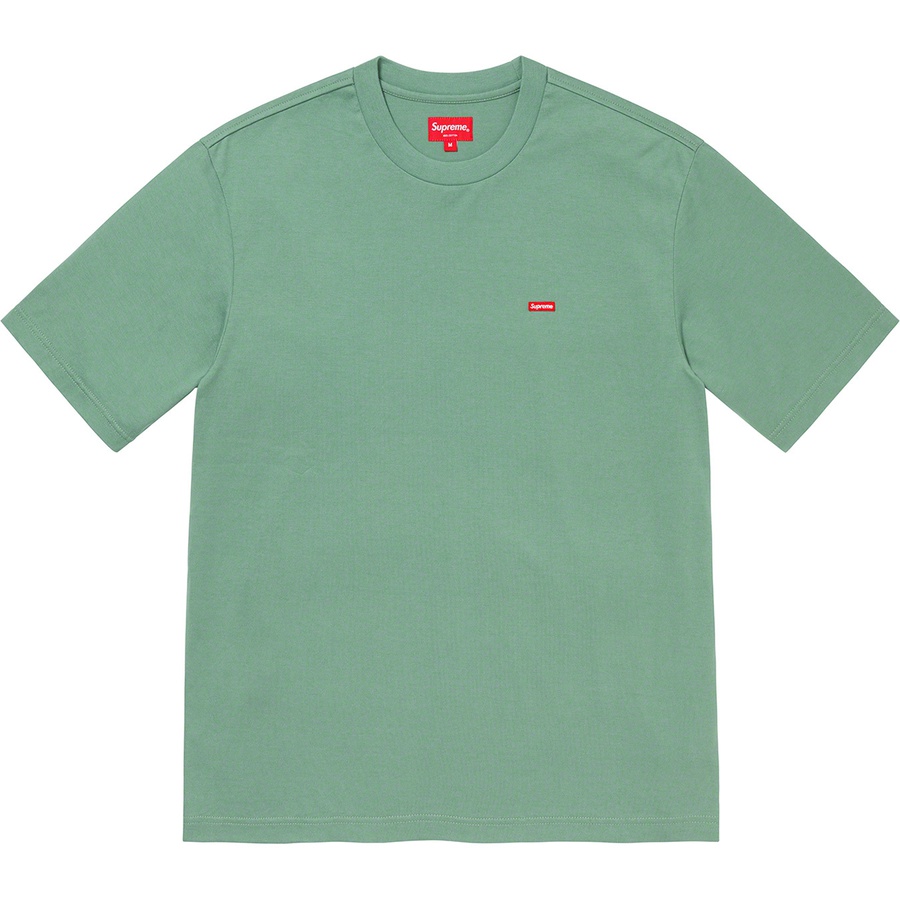 Details on Small Box Tee Dusty Teal from spring summer
                                                    2021 (Price is $58)