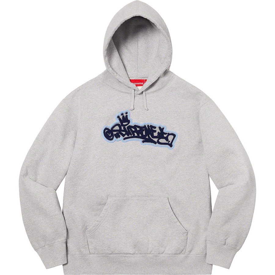 Details on Handstyle Hooded Sweatshirt Heather Grey from spring summer
                                                    2021 (Price is $168)