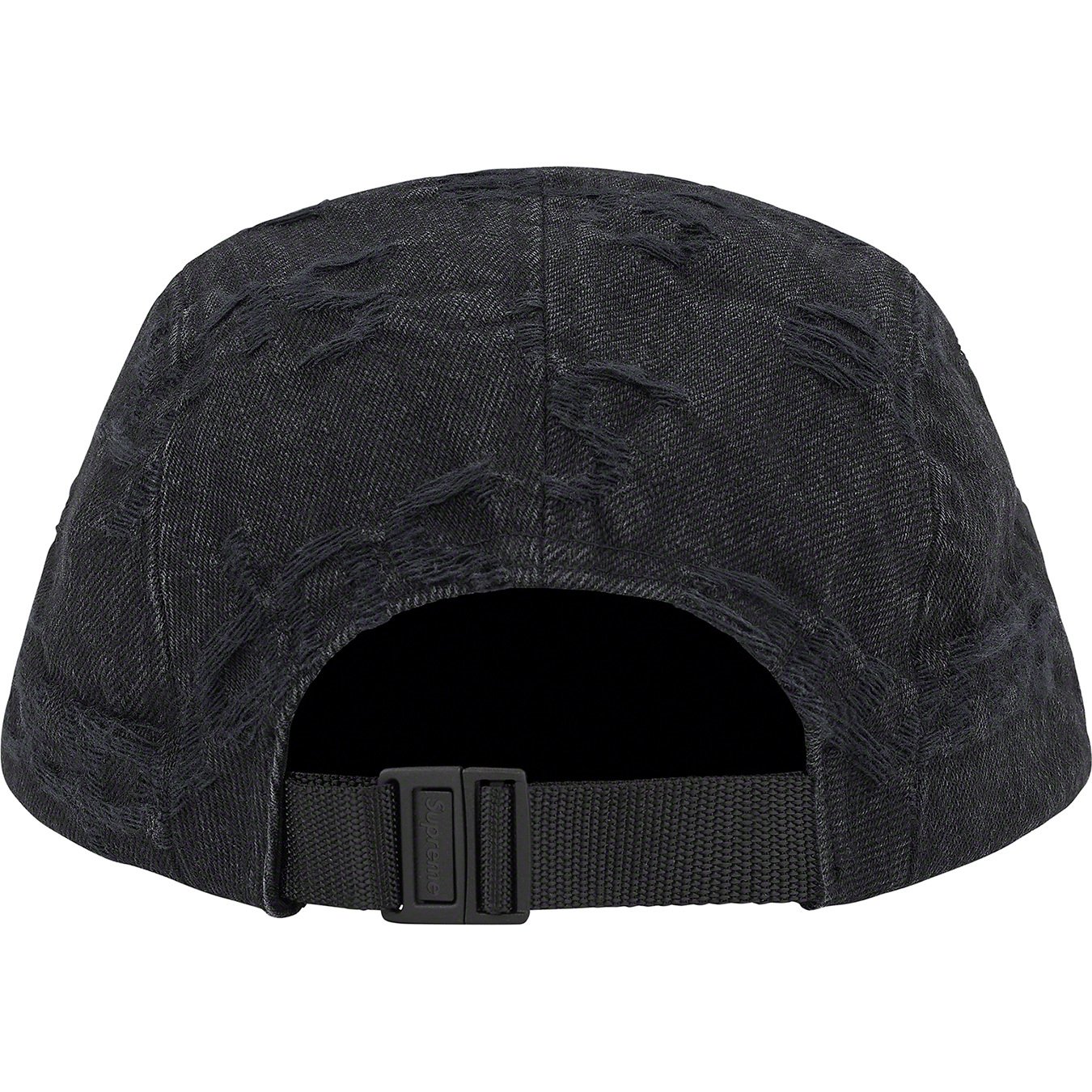 Frayed Logos Denim Camp Cap - spring summer 2021 - Supreme