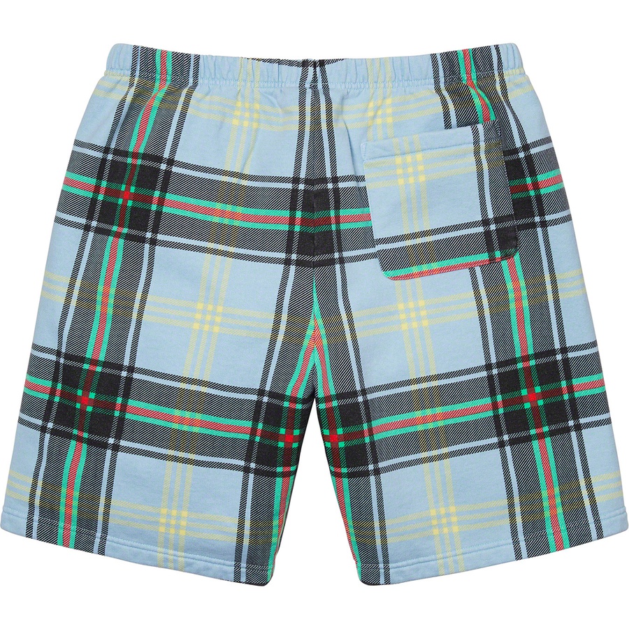 Details on Plaid Sweatshort Light Blue from spring summer
                                                    2021 (Price is $118)