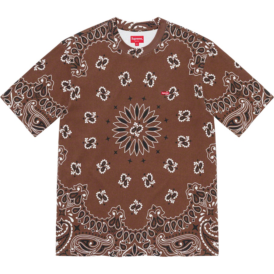 Details on Small Box Tee Brown Bandana from spring summer
                                                    2021 (Price is $58)