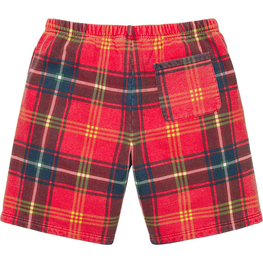 Details on Plaid Sweatshort Red from spring summer
                                                    2021 (Price is $118)