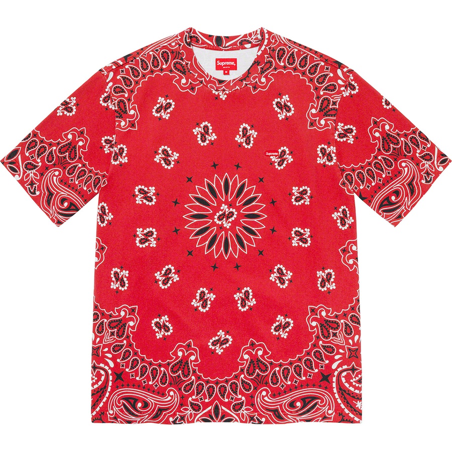 Details on Small Box Tee Red Bandana from spring summer
                                                    2021 (Price is $58)