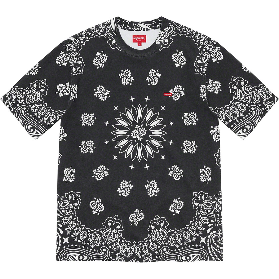Details on Small Box Tee Black Bandana from spring summer
                                                    2021 (Price is $58)