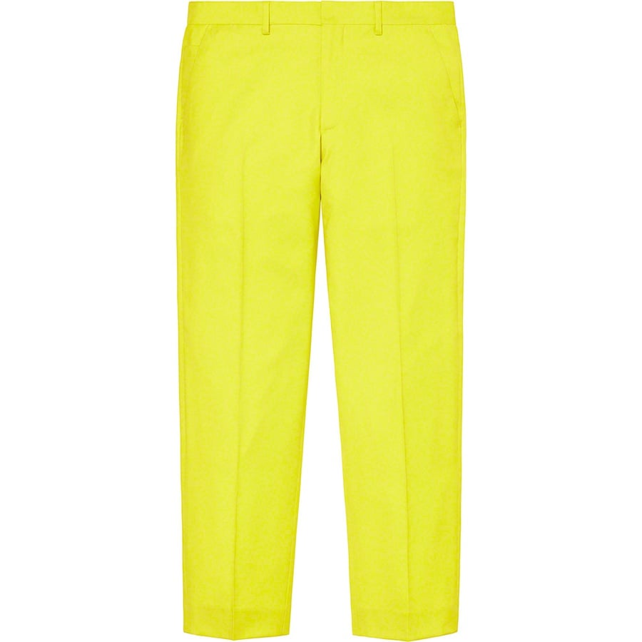 Details on Wool Suit Bright Yellow from spring summer
                                                    2021 (Price is $598)