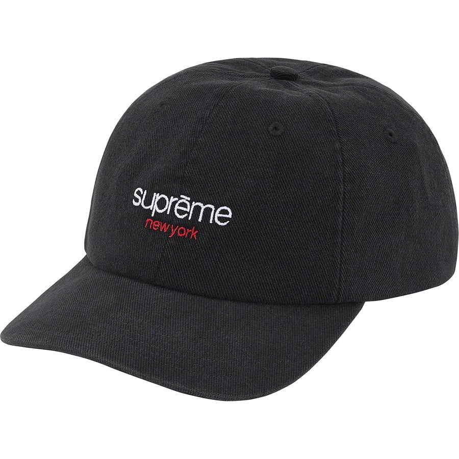 Details on Classic Logo 6-Panel Black from spring summer 2021 (Price is $48)