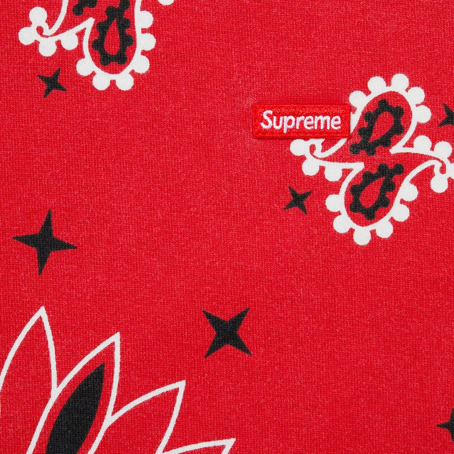 Details on Small Box Tee Red Bandana from spring summer
                                                    2021 (Price is $58)