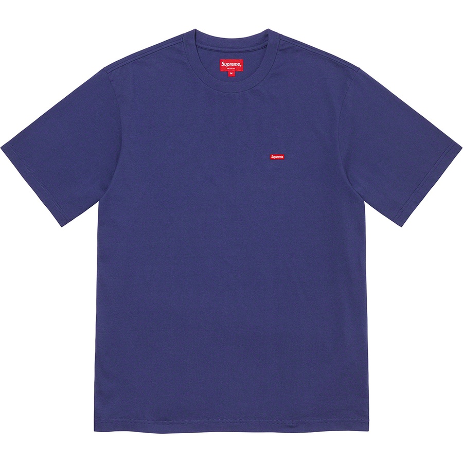 Details on Small Box Tee Washed Navy from spring summer
                                                    2021 (Price is $58)