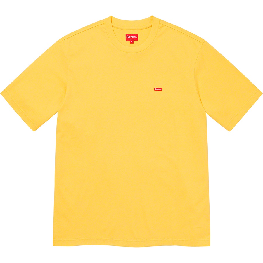 Details on Small Box Tee Yellow from spring summer
                                                    2021 (Price is $58)