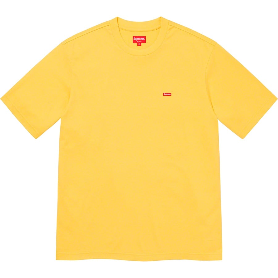 Details on Small Box Tee Yellow from spring summer
                                                    2021 (Price is $58)