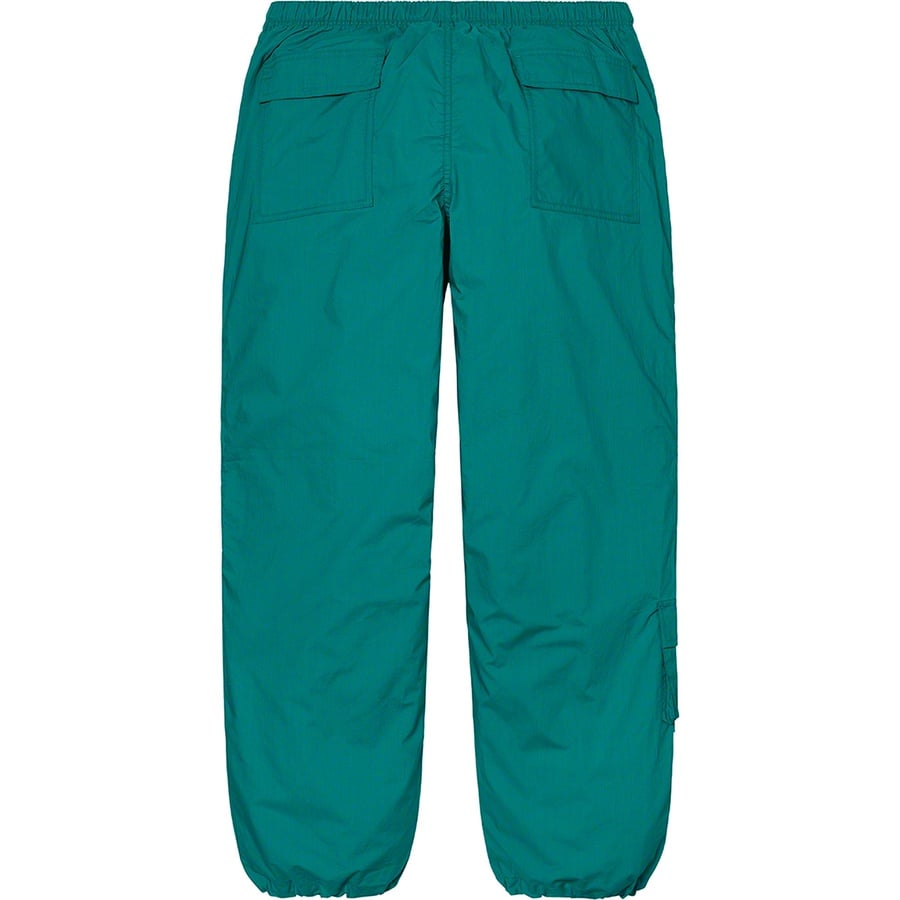 Details on Cotton Cinch Pant Teal from spring summer
                                                    2021 (Price is $138)