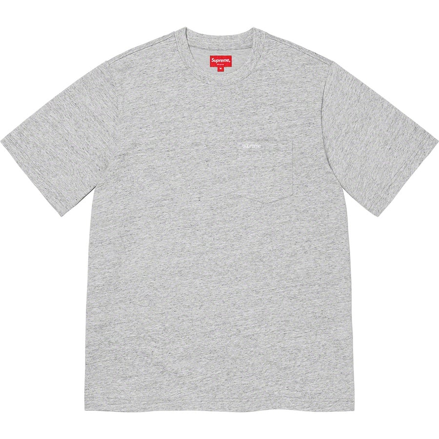 Details on S S Pocket Tee Heather Grey from spring summer
                                                    2021 (Price is $60)