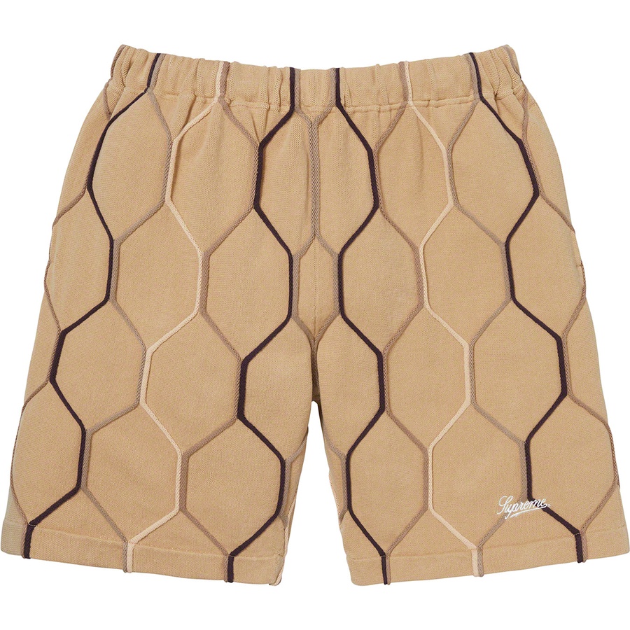 Details on Hex Knit Short Tan from spring summer
                                                    2021 (Price is $118)