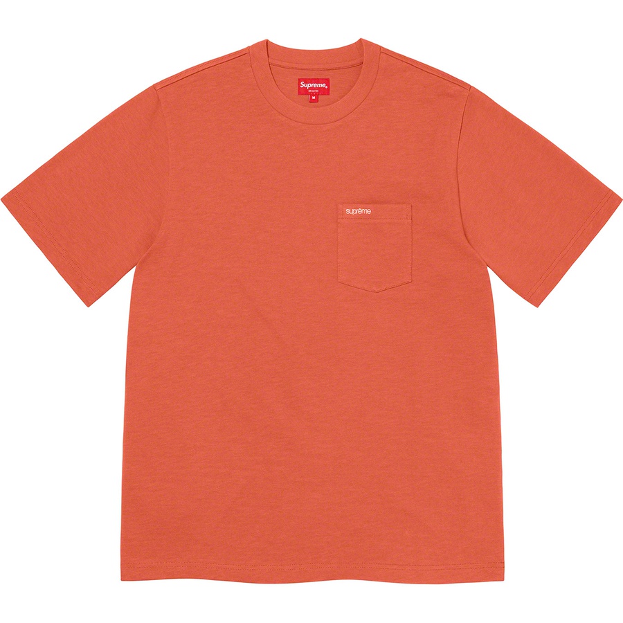 Details on S S Pocket Tee Rust from spring summer
                                                    2021 (Price is $60)