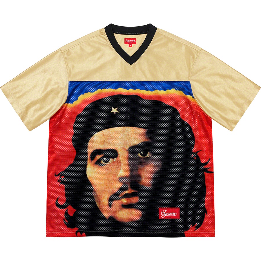 Details on Che Football Top Gold from spring summer
                                                    2021 (Price is $128)