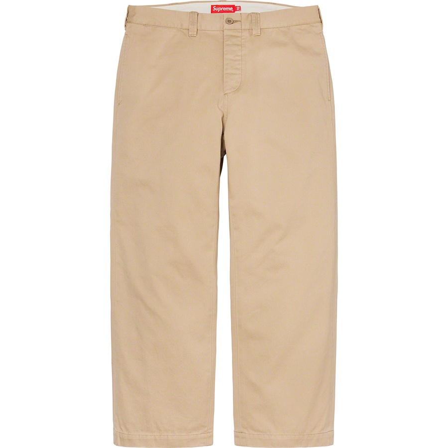 Details on Pin Up Chino Pant Khaki from spring summer
                                                    2021 (Price is $148)