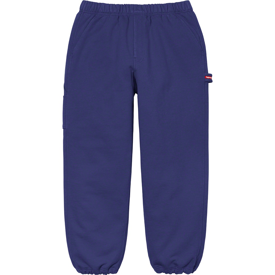 Details on Utility Pocket Sweatpant Washed Navy from spring summer 2021 (Price is $148)