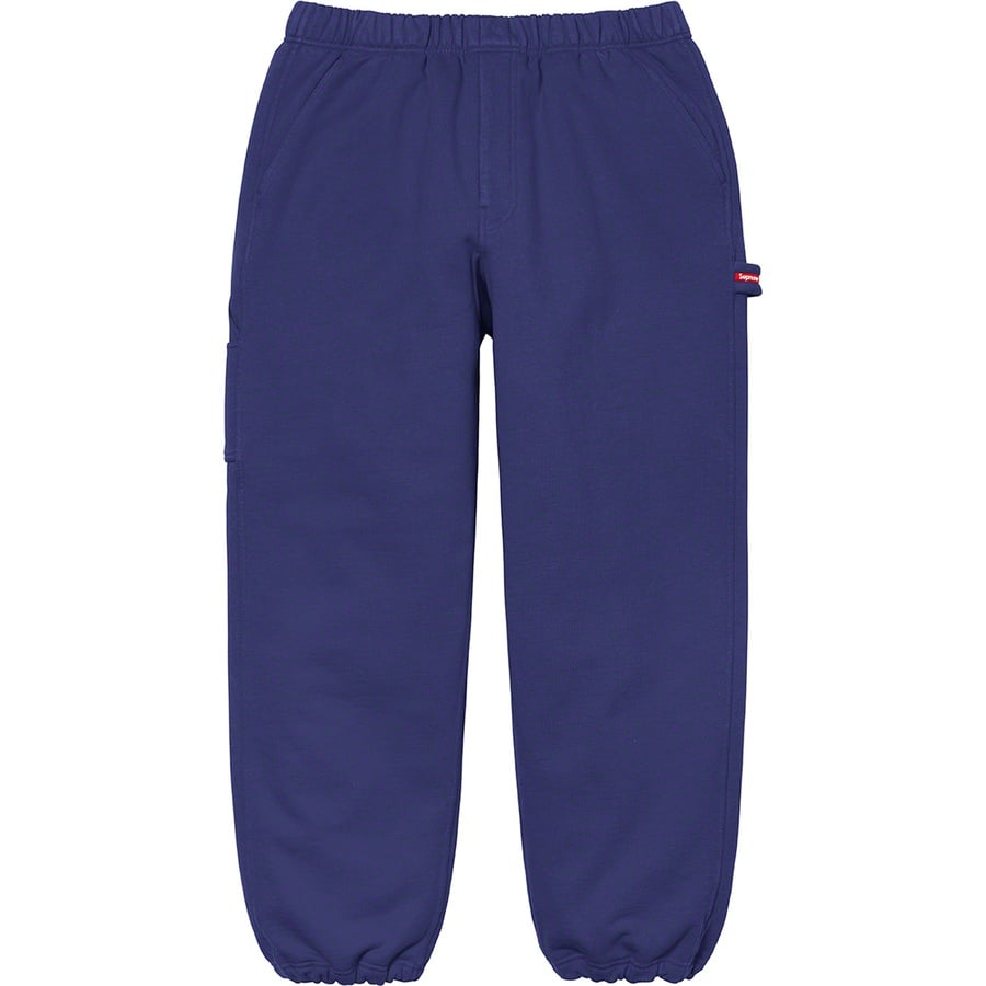 Details on Utility Pocket Sweatpant Washed Navy from spring summer
                                                    2021 (Price is $148)