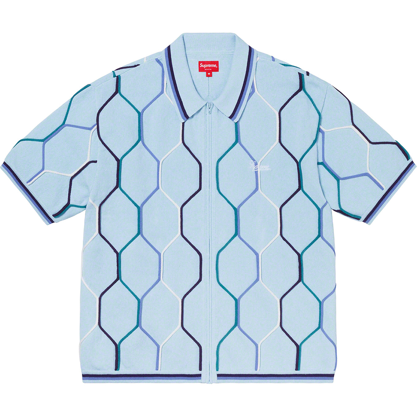 Hex Zip Up Polo - spring summer 2021 - Supreme