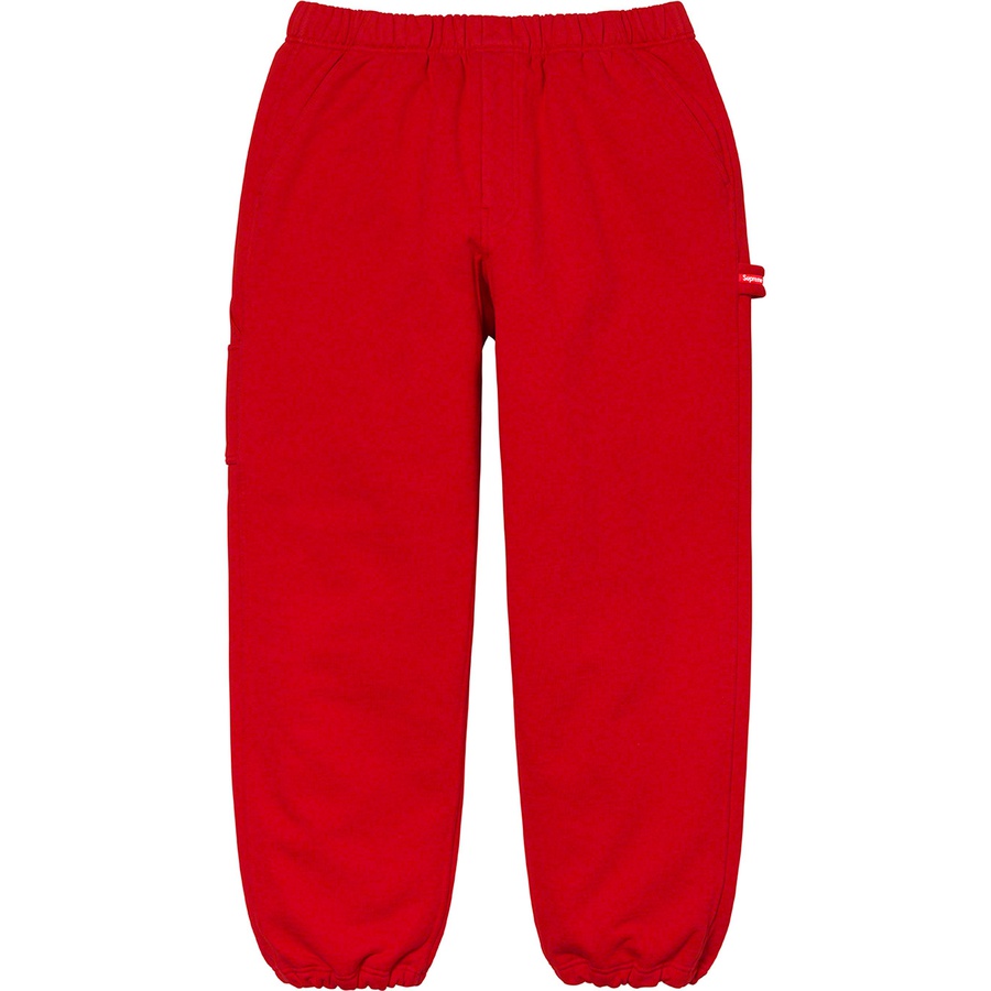 Details on Utility Pocket Sweatpant Red from spring summer
                                                    2021 (Price is $148)