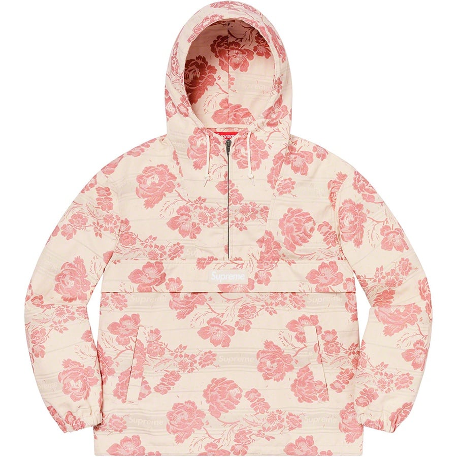 Details on Floral Tapestry Anorak Pink from spring summer
                                                    2021 (Price is $198)
