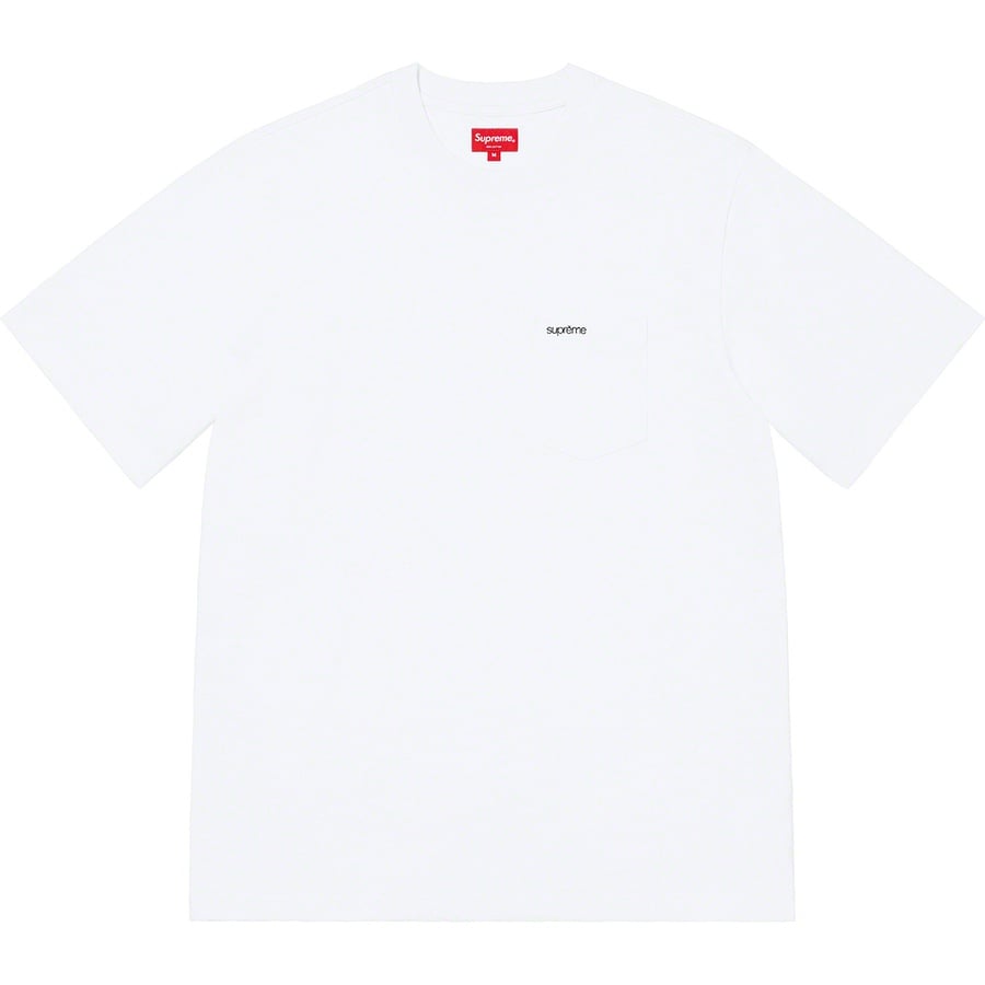 Details on S S Pocket Tee White from spring summer
                                                    2021 (Price is $60)