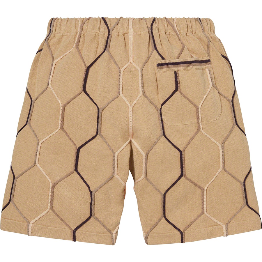 Details on Hex Knit Short Tan from spring summer
                                                    2021 (Price is $118)
