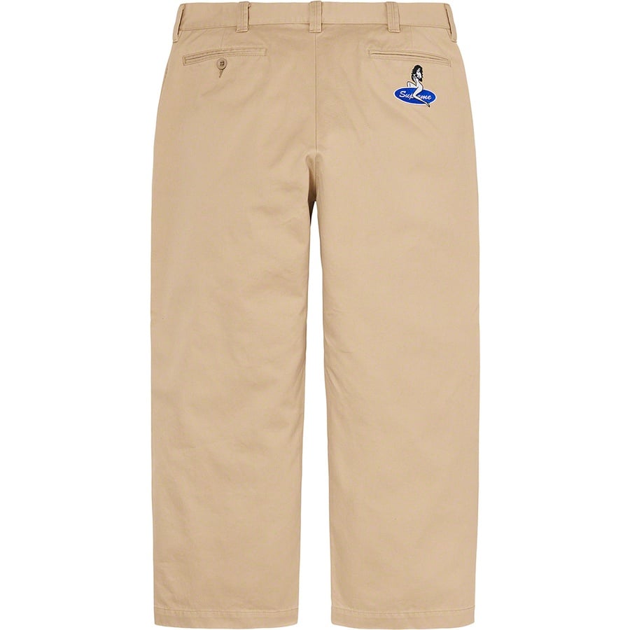 Details on Pin Up Chino Pant Khaki from spring summer
                                                    2021 (Price is $148)