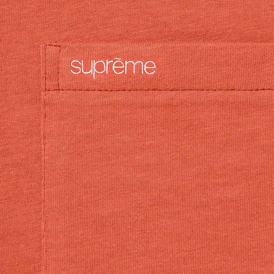 Details on S S Pocket Tee Rust from spring summer
                                                    2021 (Price is $60)