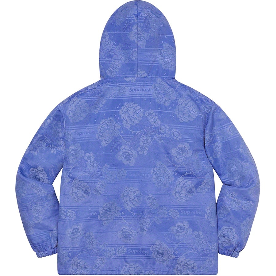 Details on Floral Tapestry Anorak Blue from spring summer
                                                    2021 (Price is $198)