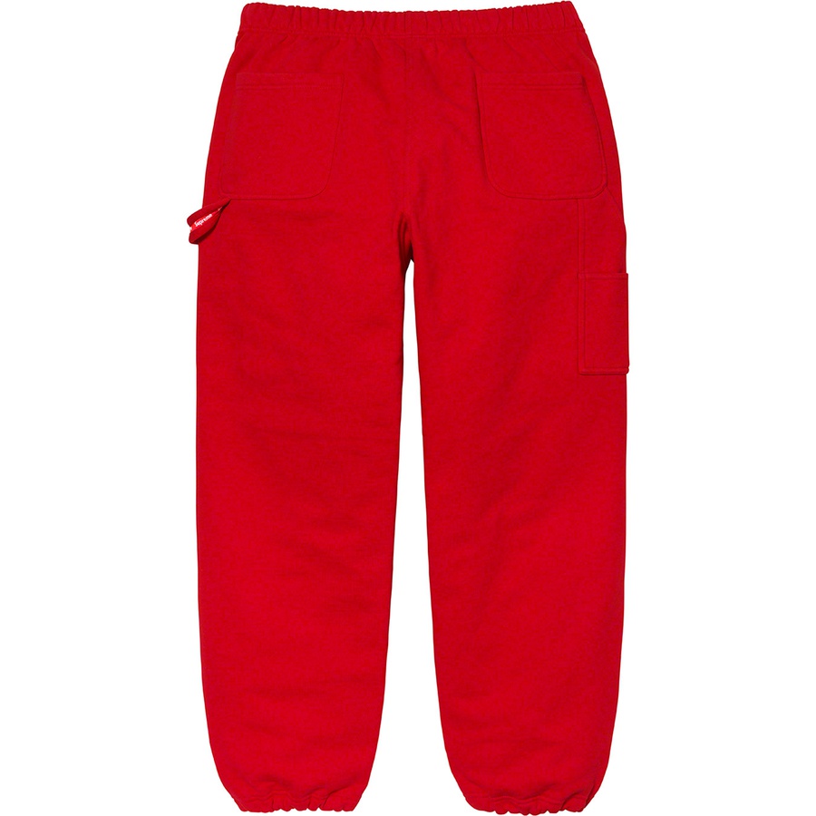 Details on Utility Pocket Sweatpant Red from spring summer 2021 (Price is $148)