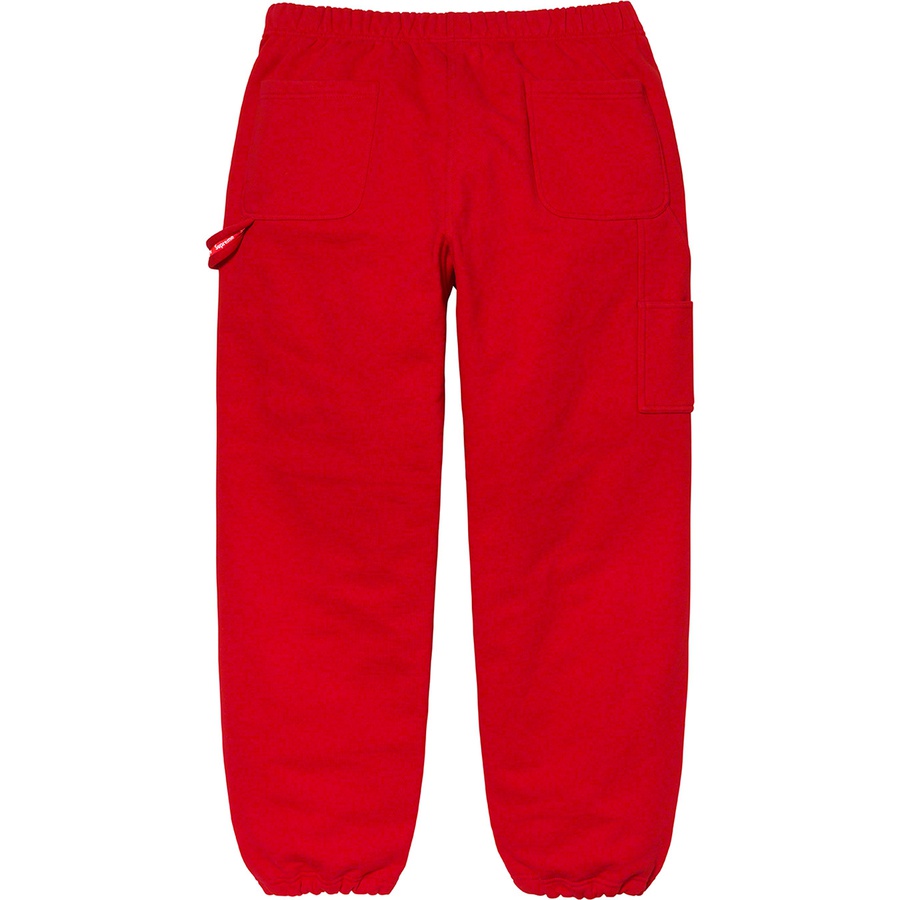 Details on Utility Pocket Sweatpant Red from spring summer
                                                    2021 (Price is $148)