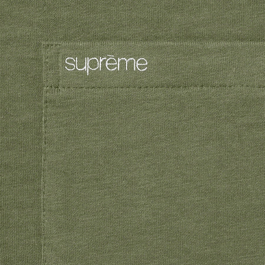 Details on S S Pocket Tee Light Olive from spring summer
                                                    2021 (Price is $60)