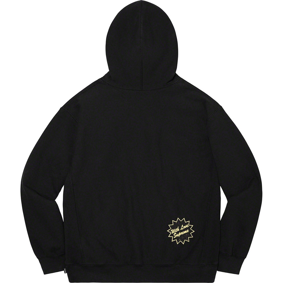 Details on Jamie Reid Supreme Fuck All Hooded Sweatshirt Black from spring summer
                                                    2021 (Price is $158)
