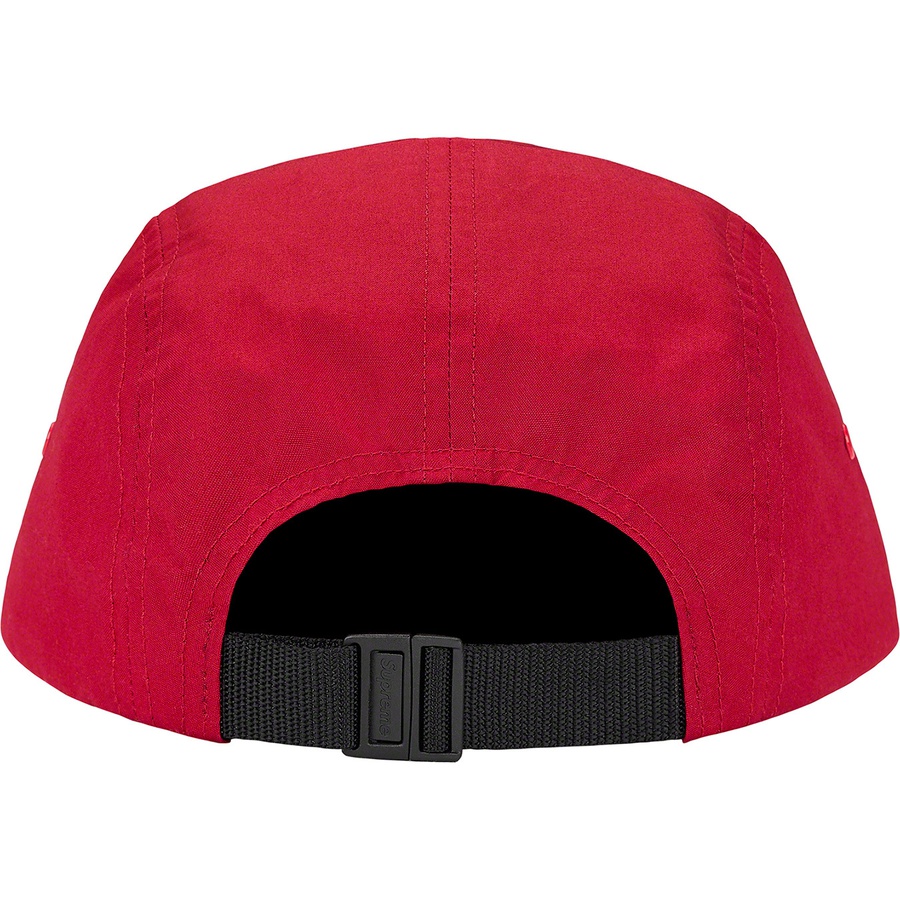 Details on Reversed Label Camp Cap Red from spring summer
                                                    2021 (Price is $48)