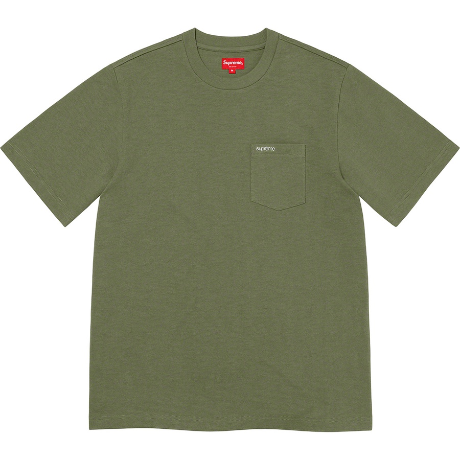 Details on S S Pocket Tee Light Olive from spring summer
                                                    2021 (Price is $60)
