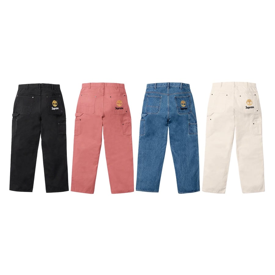 Supreme Supreme Timberland Double Knee Painter Pant releasing on Week 12 for spring summer 2021