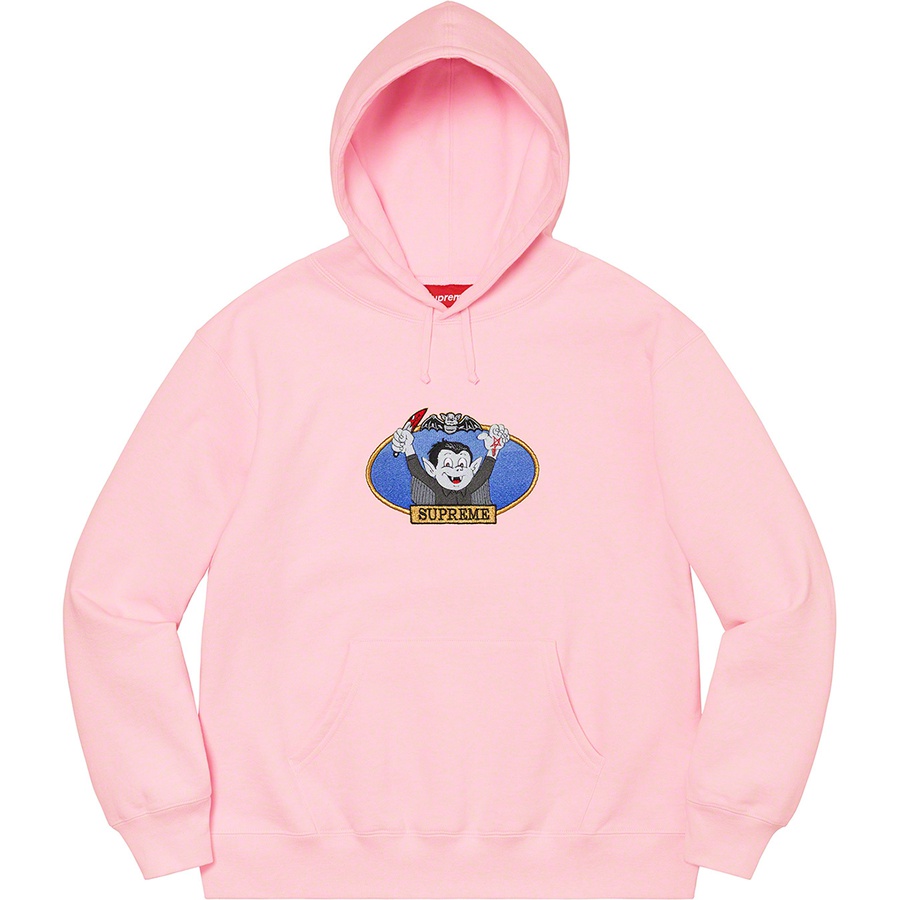 Details on Vampire Boy Hooded Sweatshirt Light Pink from spring summer 2021 (Price is $158)