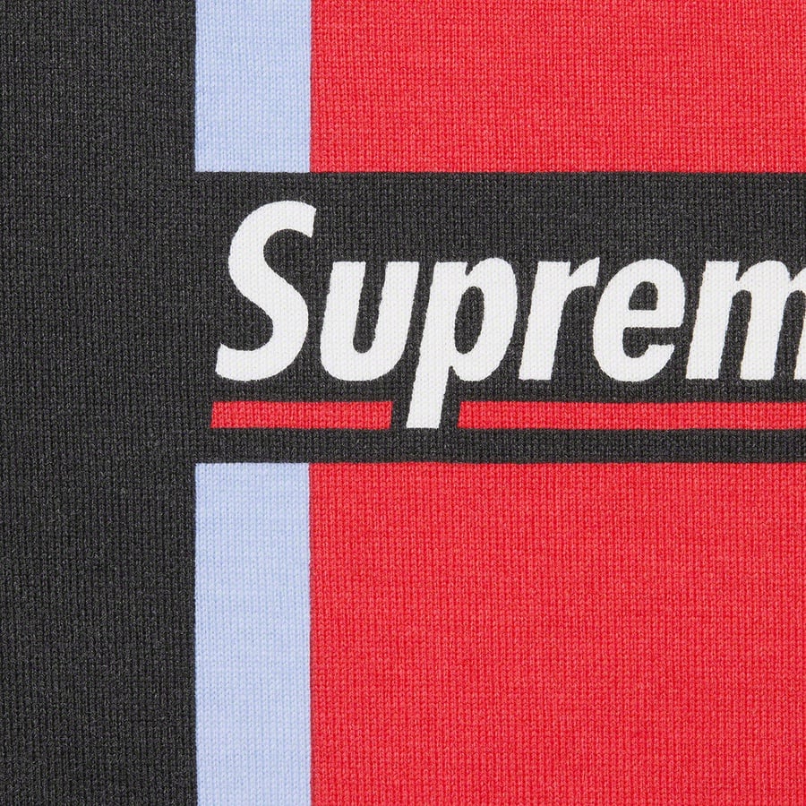 supreme  2021ss stripe s/s Rugby M