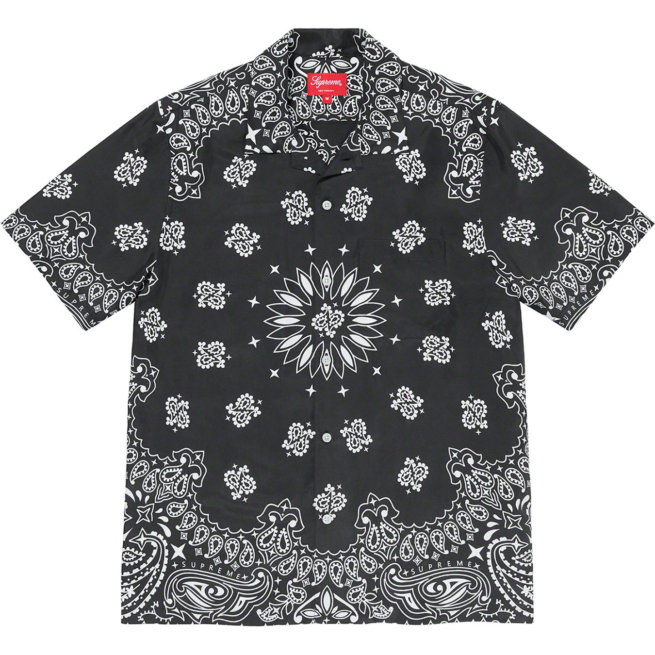Bandana Silk S/S Shirt - Supreme Community