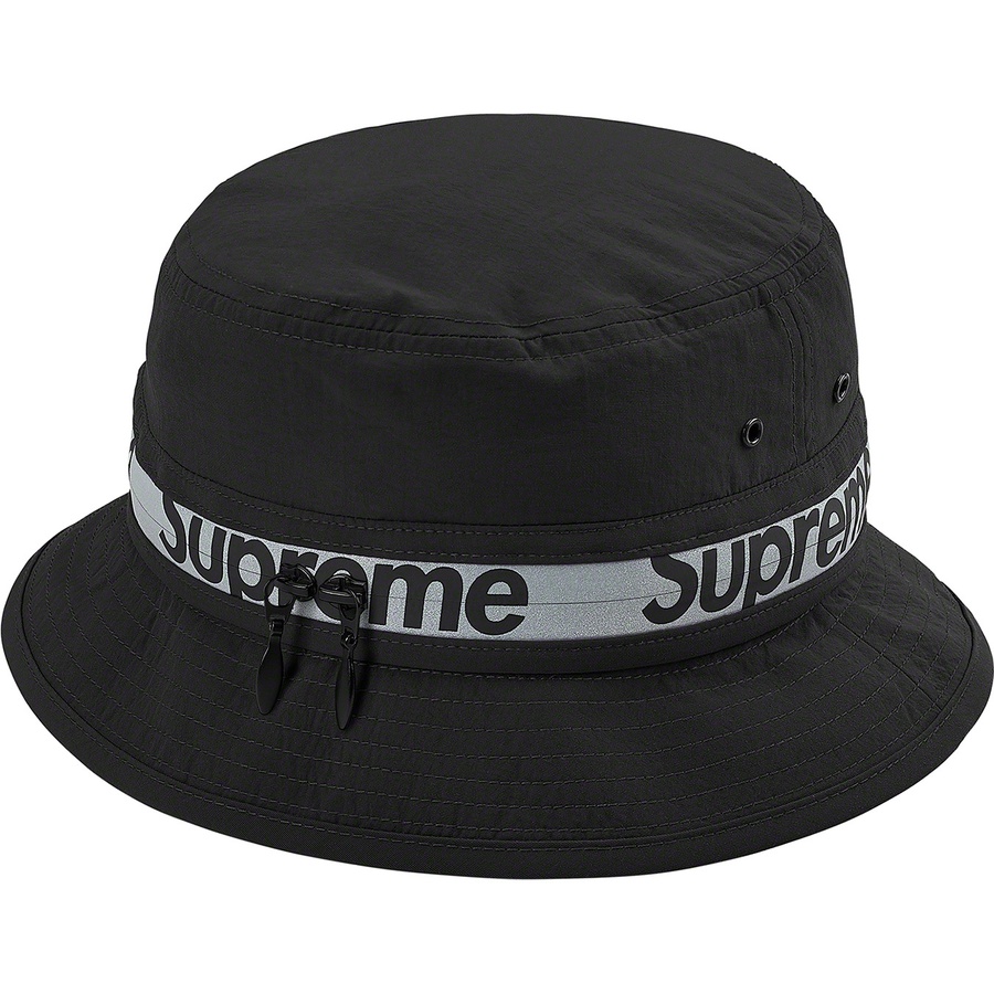 Supreme Reflective Zip Crusher (SS21) - Black - $54