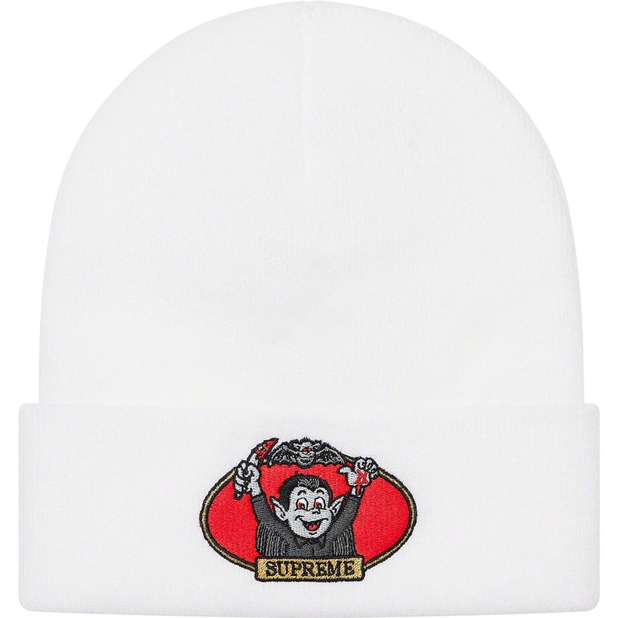 Details on Vampire Boy Beanie White from spring summer
                                                    2021 (Price is $38)