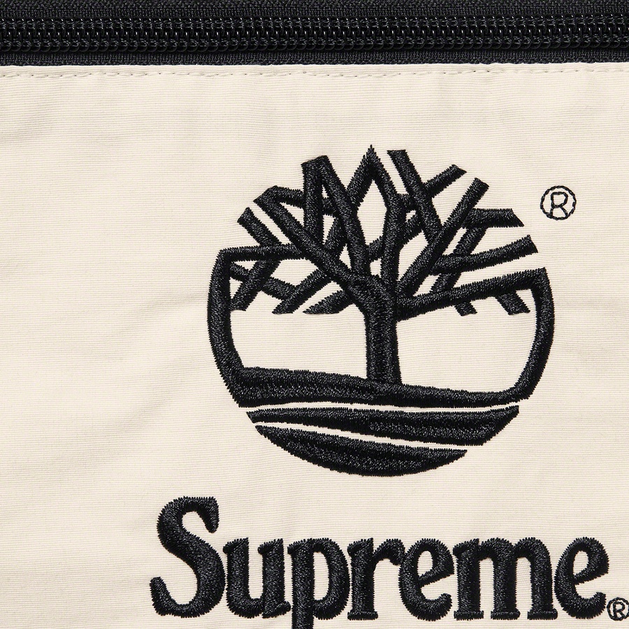 Details on Supreme Timberland Reflective Taping Anorak Stone from spring summer
                                                    2021 (Price is $168)
