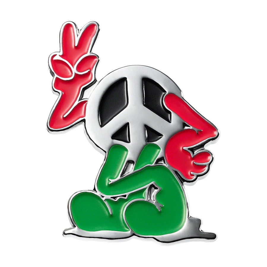 Details on Peace Pin Silver from spring summer
                                                    2021 (Price is $8)