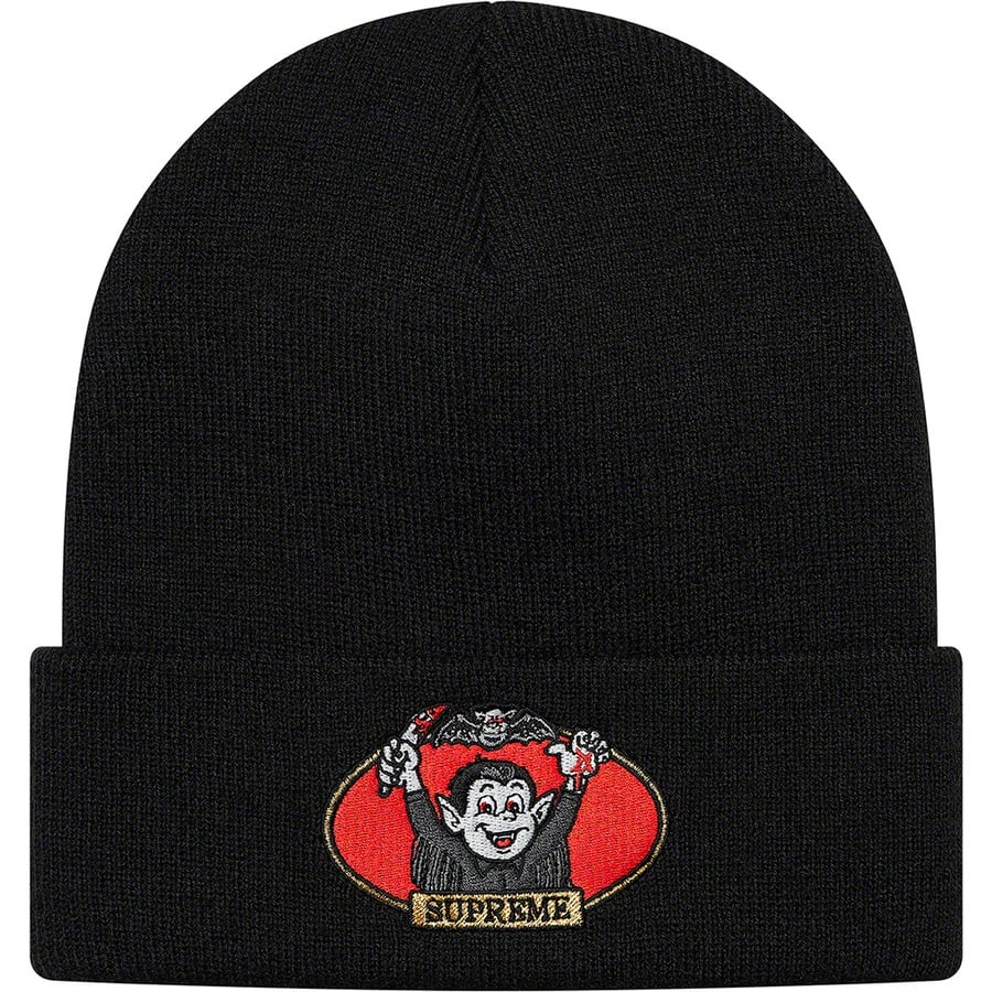 Details on Vampire Boy Beanie Black from spring summer
                                                    2021 (Price is $38)